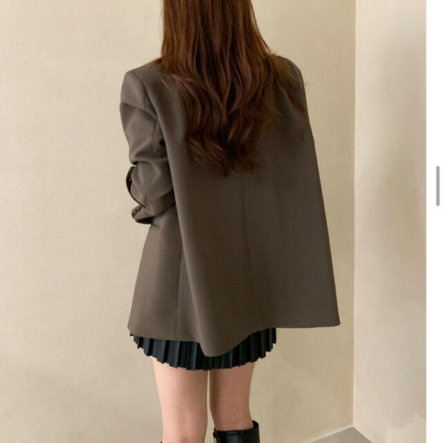 【予約商品】《3カラー》オーバーフィット　秋　ジャケット　韓国ファッション 1