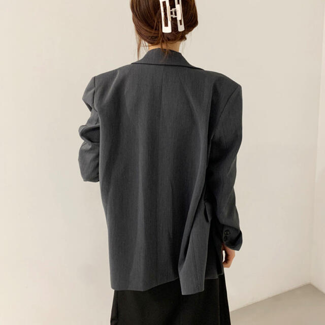 【予約商品】《3カラー》オーバーフィット　秋　ジャケット　韓国ファッション 6