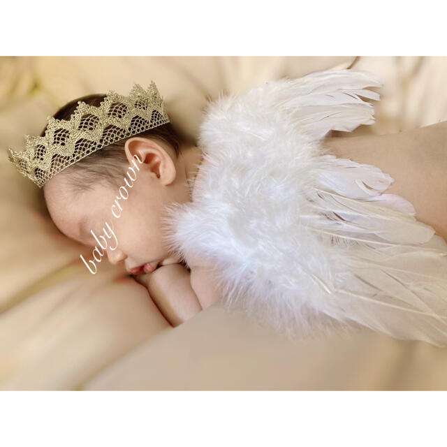 baby crown ハンドメイドのキッズ/ベビー(その他)の商品写真