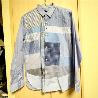 JUNYA WATANABE MAN パッチワークシャツ L