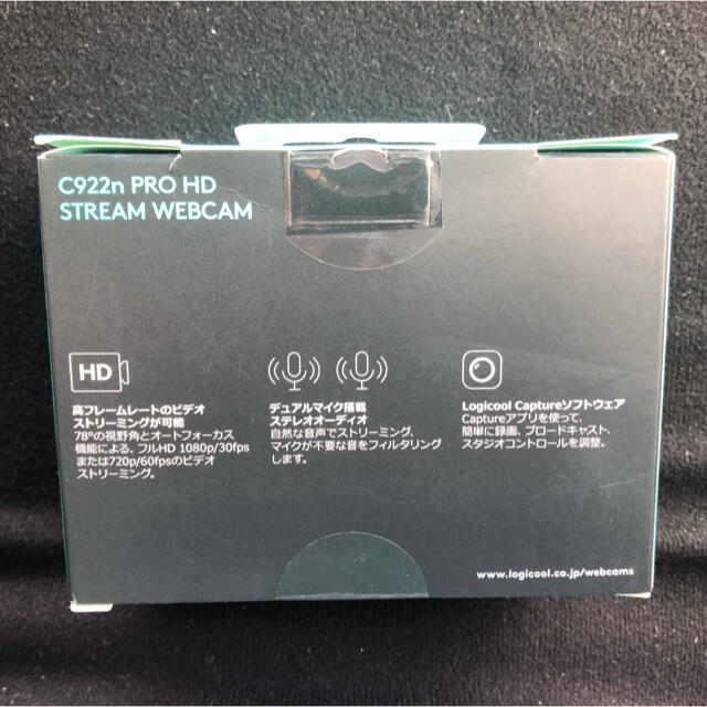 豊富な格安 ロジクール ウェブカメラ C922n ブラック フルHD 1080Pの通販 by メメント shop｜ラクマ 在庫日本製