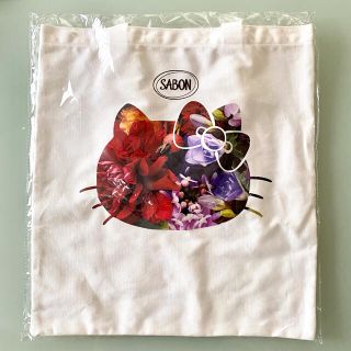 サボン(SABON)のSANON ブルーミングトートバッグ サンリオ キティ 蜷川実花(トートバッグ)