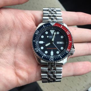 セイコー(SEIKO)の最終値下げSEIKO ネイビーボーイ SKX009 7S26-0020 ペプシ(腕時計(アナログ))