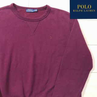 ポロラルフローレン(POLO RALPH LAUREN)のPOLO RALPHLAUREN レディース　スウェット　トレーナー　パープル(トレーナー/スウェット)