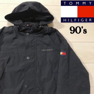 トミーヒルフィガー(TOMMY HILFIGER)の90s tommy hilfiger マウンテンパーカー　ブルゾン　ジャケット(マウンテンパーカー)