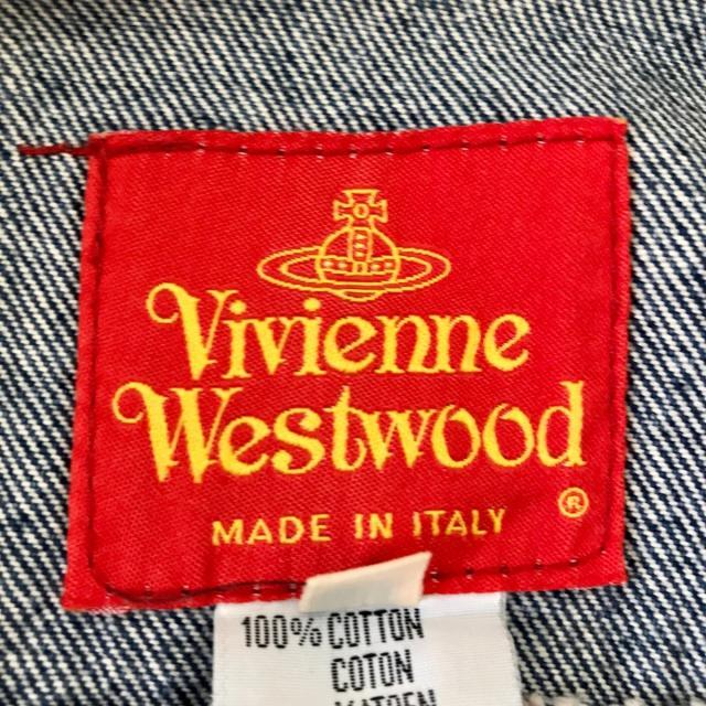 Vivienne Westwood(ヴィヴィアンウエストウッド)のヴィヴィアンウエストウッド Gジャン 40 M レディースのジャケット/アウター(Gジャン/デニムジャケット)の商品写真