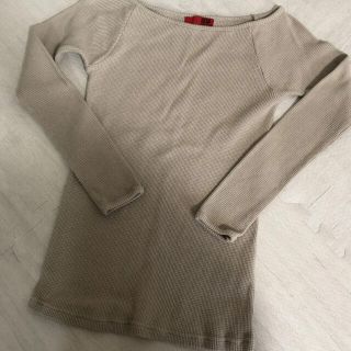 トゥデイフル(TODAYFUL)のキャナルジーン viaj リブトップス 未使用size38(ニット/セーター)