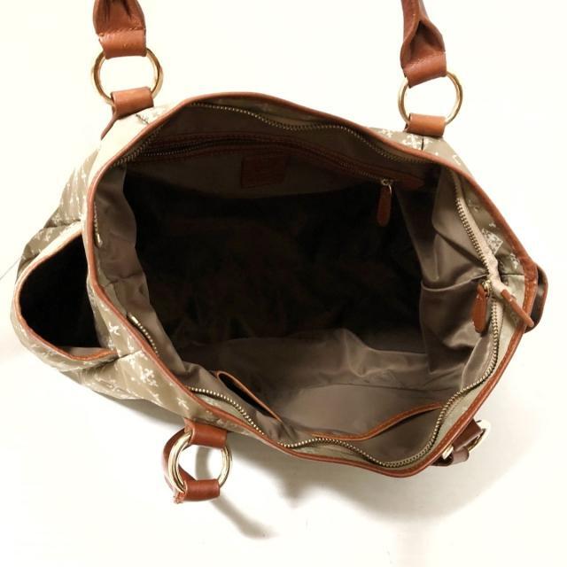 Russet(ラシット)のラシット ハンドバッグ - カーキ×ブラウン レディースのバッグ(ハンドバッグ)の商品写真