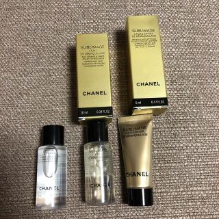 シャネル(CHANEL)のCHANEL クレンジング　サンプル3本セット(クレンジング/メイク落とし)