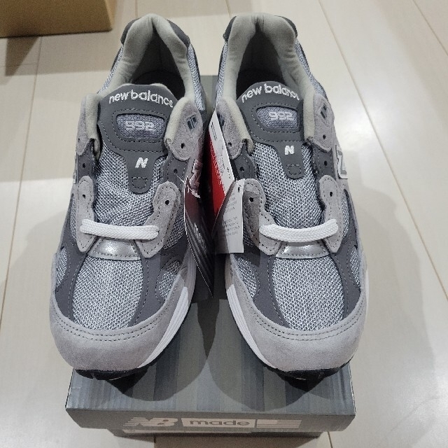 New Balance(ニューバランス)の24.5 m992gr new balance グレー gray grey メンズの靴/シューズ(スニーカー)の商品写真