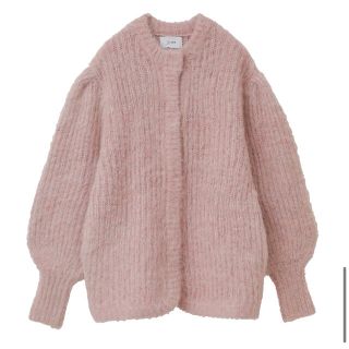 COLOR MOHAIR SHAGGY CARDIGAN  クラネ(カーディガン)