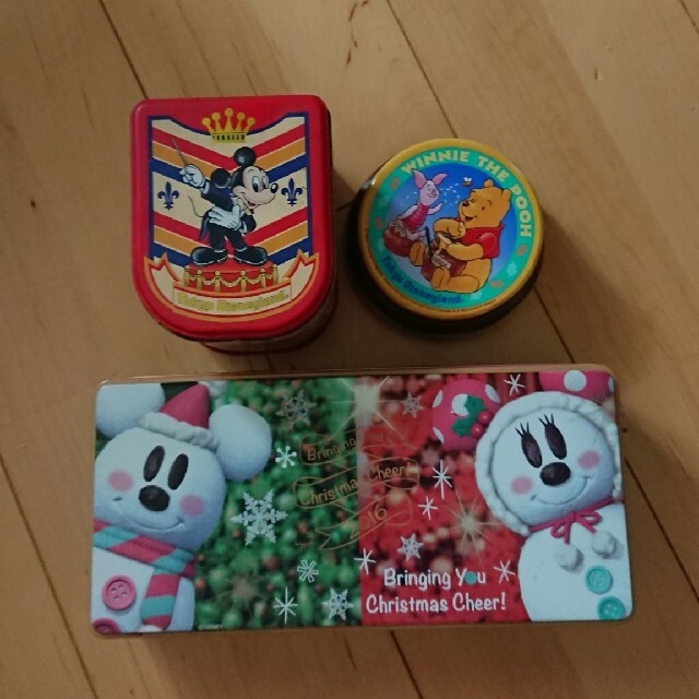 Disney 東京ディズニーランドお菓子の空缶の通販 By 本の栞 S Shop ディズニーならラクマ