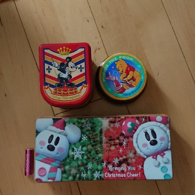 Disney(ディズニー)の東京ディズニーランドお菓子の空缶 エンタメ/ホビーのおもちゃ/ぬいぐるみ(キャラクターグッズ)の商品写真