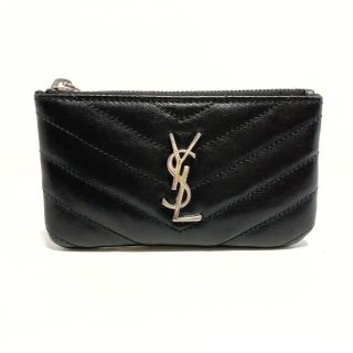 新品 サンローラン SAINT LAURENT コインケース COIN PURSE ノワール