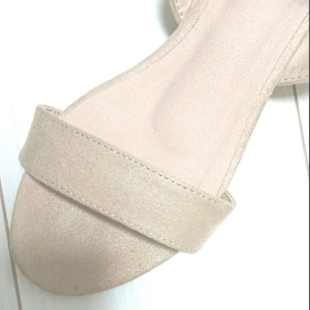 ◆美品◆ サンダル ライトベージュ レディースの靴/シューズ(サンダル)の商品写真