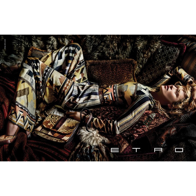 ETRO(エトロ)の▶︎GYP様用 1516AW エトロワンピースxロングドレス 美品/民族柄 美品 レディースのワンピース(ロングワンピース/マキシワンピース)の商品写真