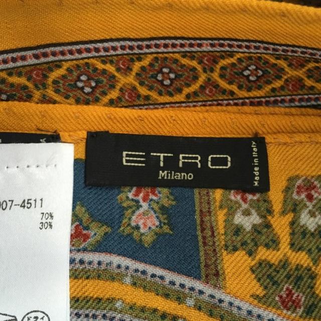 ETRO(エトロ)のエトロ ストール(ショール) - ペイズリー柄 レディースのファッション小物(マフラー/ショール)の商品写真