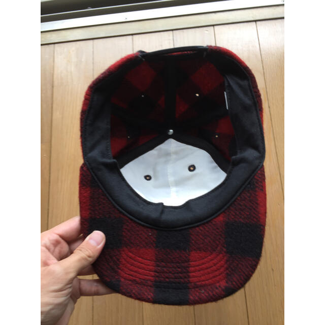 Supreme(シュプリーム)のsupreme red check classic logo cap  メンズの帽子(キャップ)の商品写真