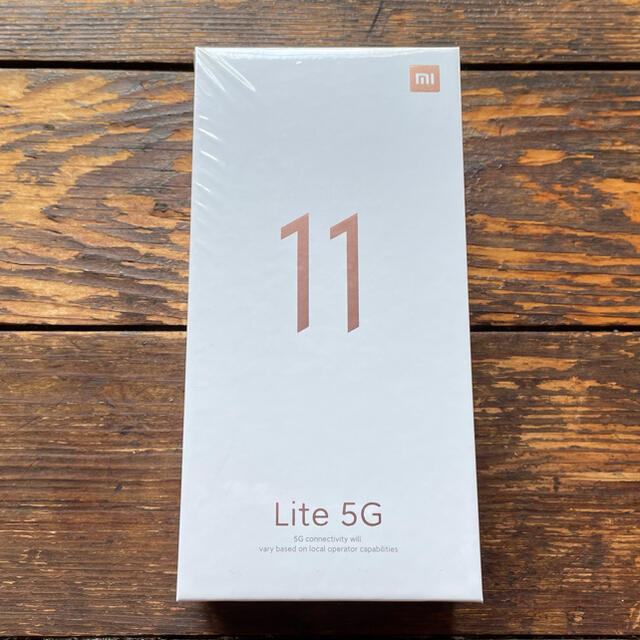 【新品】Xiaomi Mi 11 Lite 5G ミントグリーン(SIMフリー)Felica対応シャオミ