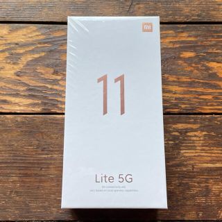 【新品】Xiaomi Mi 11 Lite 5G ミントグリーン(SIMフリー)(スマートフォン本体)