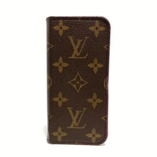 ルイヴィトン(LOUIS VUITTON)のルイヴィトン 携帯電話ケース モノグラム -(モバイルケース/カバー)