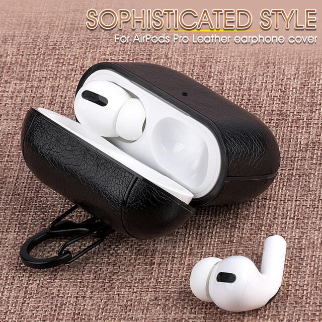 AirPods Proケース　レザーケース　革ケース スマホ/家電/カメラのスマホアクセサリー(iPhoneケース)の商品写真