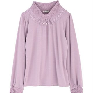 アクシーズファム(axes femme)の❮新品未使用♪︎❯axes femme レースタートルインナー♪︎(カットソー(長袖/七分))