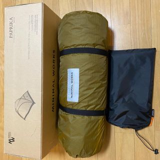 ヒルバーグ(HILLEBERG)のミニマルワークス　パプリカ+グランドシート(テント/タープ)