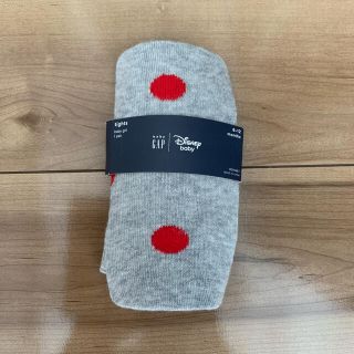 ベビーギャップ(babyGAP)の新品タグ付き　GAP タイツ　ミニー　ディズニー　70cm 6-12m(靴下/タイツ)