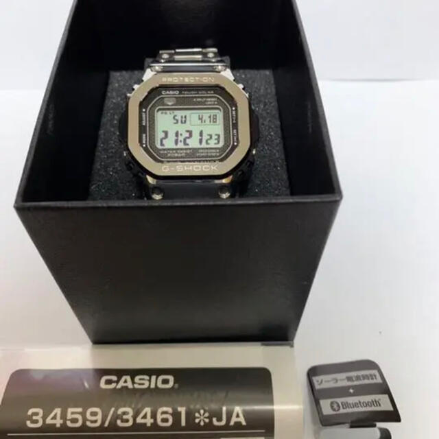 G-SHOCK GMW-B5000D-1JF フルメタル シルバーお値引き不可