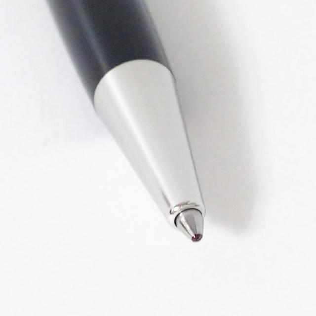 モンブラン ボールペン美品 黒×シルバー - ペン/マーカー