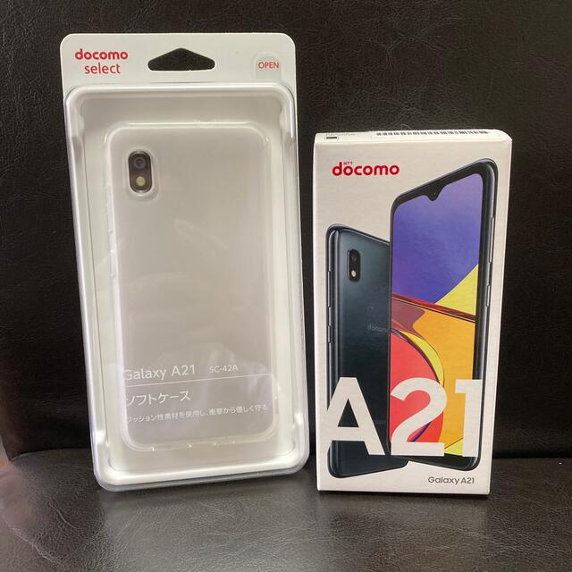 新品　GALAXY A21  ブラック64GB