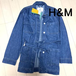 エイチアンドエム(H&M)のデニムジャケット　H&M 40サイズ　新品タグ付き　ジージャン(Gジャン/デニムジャケット)