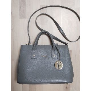 フルラ(Furla)のフルラ　ショルダーバッグ　グレー　ハンドバッグ　肩掛け(ショルダーバッグ)