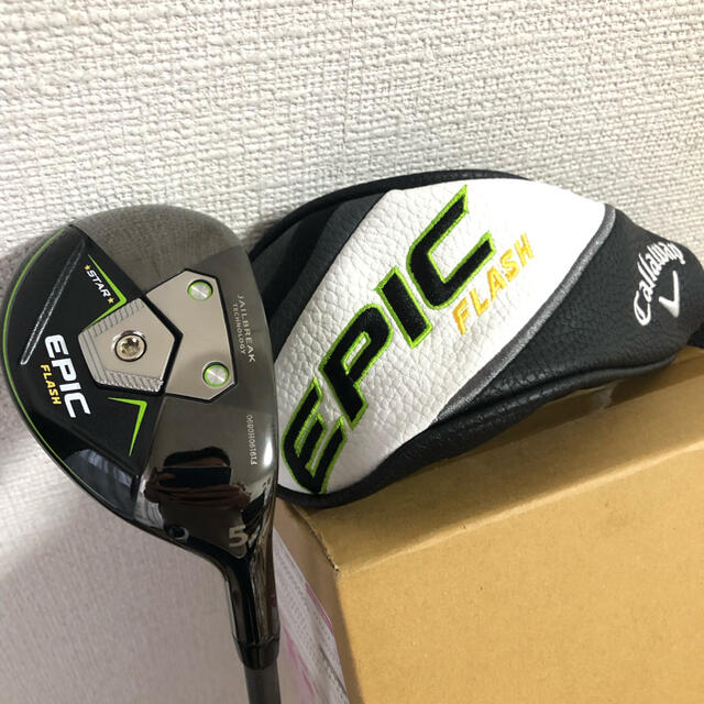 美品】練習場のみ使用！ Callaway EPIC FLASH ユーティリティ-eastgate.mk