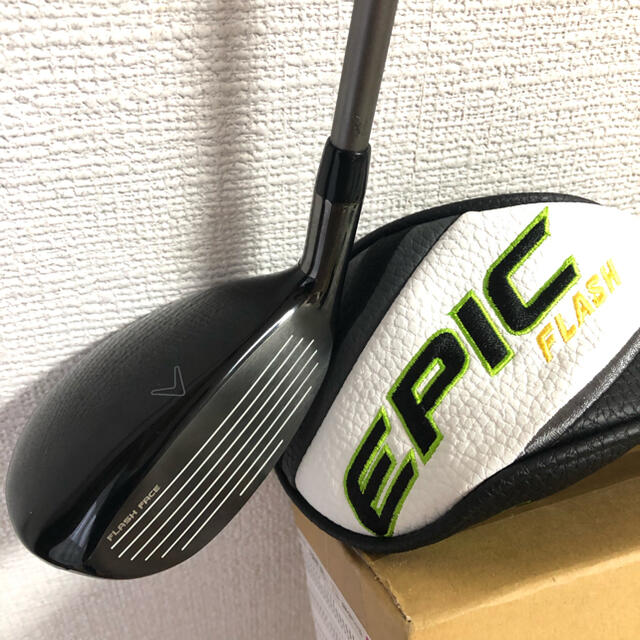 Callaway Golf(キャロウェイゴルフ)の【美品】練習場のみ使用！ Callaway EPIC FLASH ユーティリティ スポーツ/アウトドアのゴルフ(クラブ)の商品写真