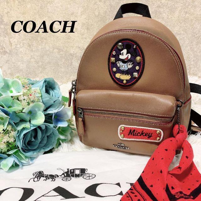 44 割引新作人気 美品 Coach コーチ ディズニー ミッキー ミニリュック リュック リュック バックパック バッグ thaar Net