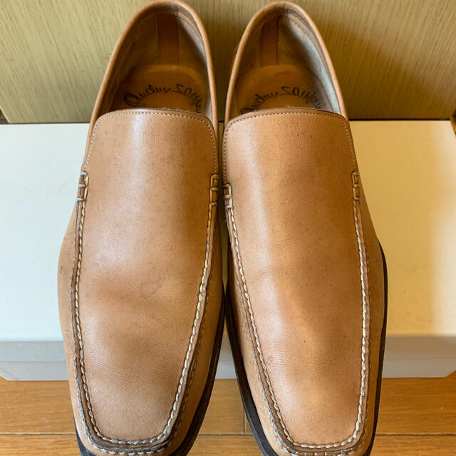 Santoni - 正規 SANTONI サントーニ レザー スリッポン フラット