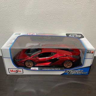 ランボルギーニ(Lamborghini)のニューカラー 1/18マイスト Maisto ランボルギーニ シアン FKP37(ミニカー)