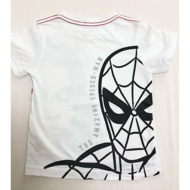 X-girl(エックスガール)のエックスガール　X-girl マーベル　コラボ　Tシャツ　子供　スパイダーマン キッズ/ベビー/マタニティのキッズ服男の子用(90cm~)(Tシャツ/カットソー)の商品写真