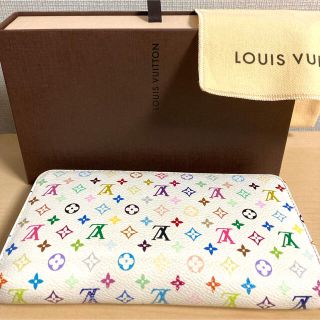 ルイヴィトン(LOUIS VUITTON)のルイヴィトン☘️モノグラム　マルチカラー　ジッピー　財布(財布)