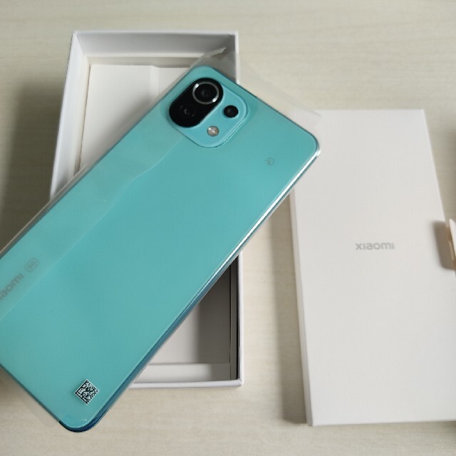 ANDROID - mi 11 lite 5G ミントグリーン ほぼ新品の通販 by ANDROID - mi 11 lite 5G ミントグリーン ほぼ新品の通販 by