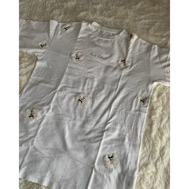 PINK HOUSE(ピンクハウス)のカールヘルム　ワッペンTシャツ メンズのトップス(Tシャツ/カットソー(半袖/袖なし))の商品写真