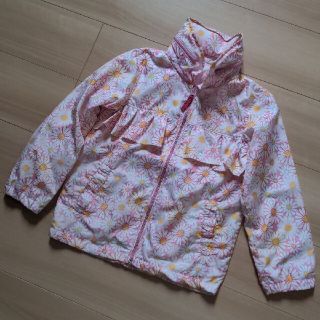 エフオーキッズ(F.O.KIDS)の女の子　ジャンパー　130cm　花柄(ジャケット/上着)