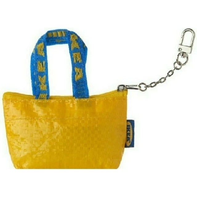 IKEA(イケア)のIKEA   黄色　ミニバッグ♪イケア　クノーリグ   新品未使用 イエロー1個 レディースのバッグ(エコバッグ)の商品写真