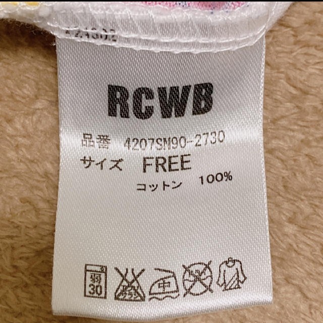 RODEO CROWNS(ロデオクラウンズ)のRODEO CROWNS 花柄ロゴTシャツ レディースのトップス(Tシャツ(半袖/袖なし))の商品写真