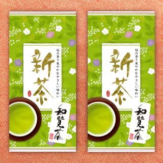 新茶2021  知覧茶　100g2本　水出し煎茶(茶)