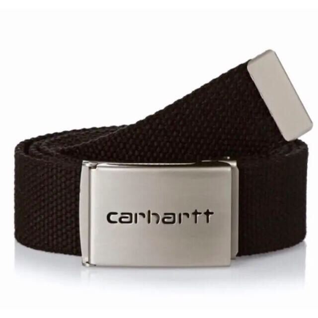 セール！【新品】Carhartt Clip Chrome ウェブベルト 黒