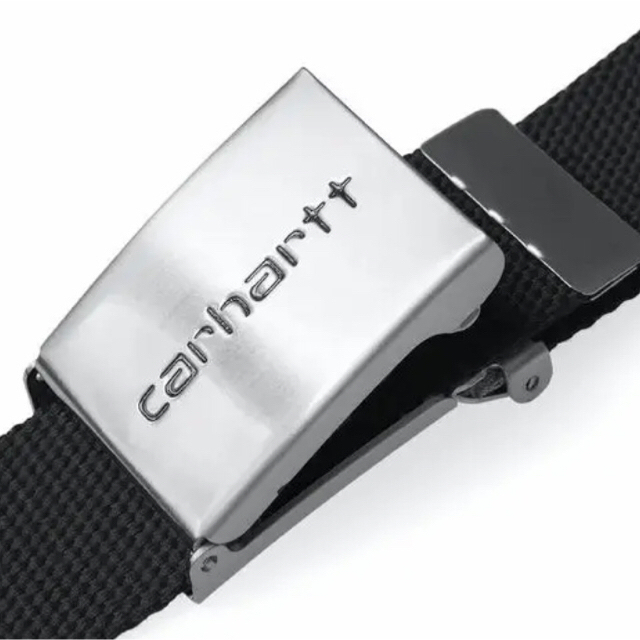 セール！【新品】Carhartt Clip Chrome ウェブベルト 黒