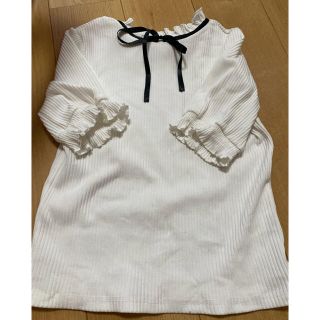 イング(INGNI)の♡ INGNI リボンつきトップス(カットソー(半袖/袖なし))